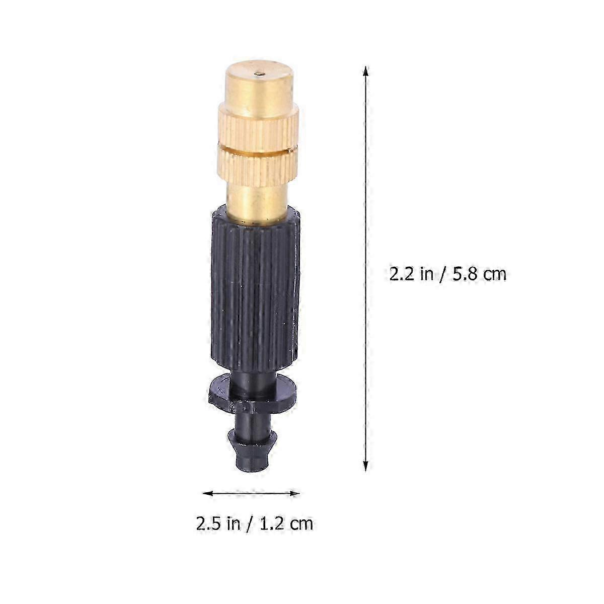 Copper-Plastic Atomising Spray Nozzle