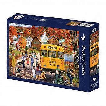 The School Bus Puzzel 2000 Stukjes