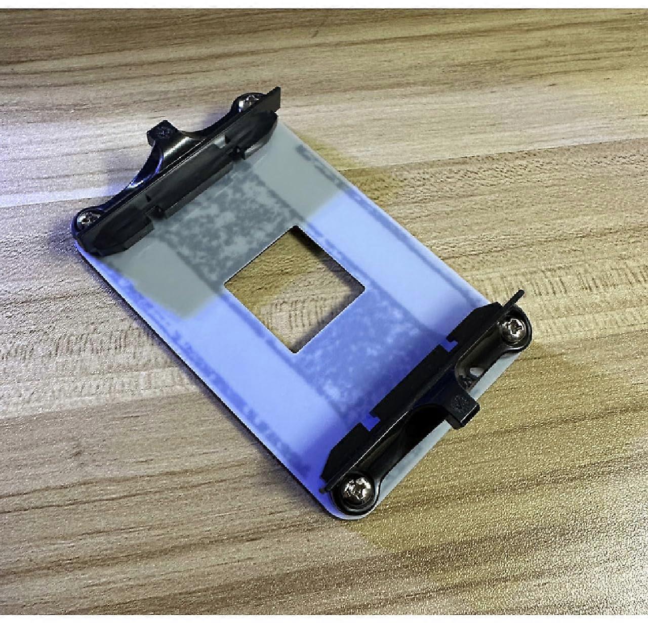 AM4 CPU Cooler Bracket Set Metal Black for AMD Ryzen Socket with Efficient Heat Dissipation