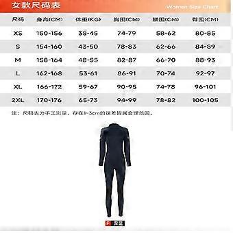 Mens 3mm Full Wetsuit Snorkeling Surfing Freediving Water Sports Quick Dry Thermal Protection