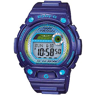 Casio baby-g lilac watch for Digital Quartz Women with BLX-100-2ER Plastic Bracelet