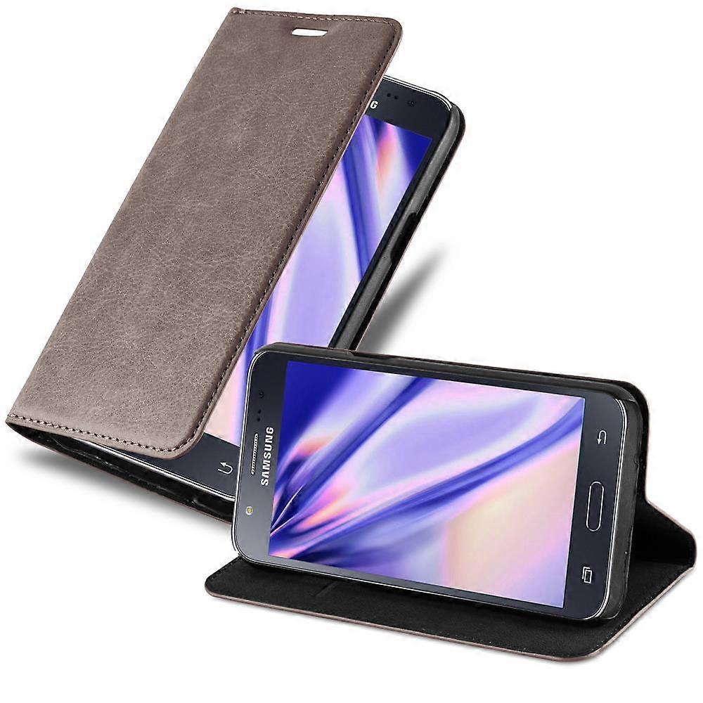Case compatible with Samsung Galaxy J7 2015 - Protective case with stand function and card slot