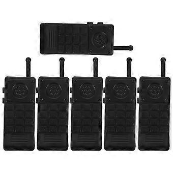 Pretend Detective Toy 6Pcs Retro Phone Set for Kids Role Play Fun