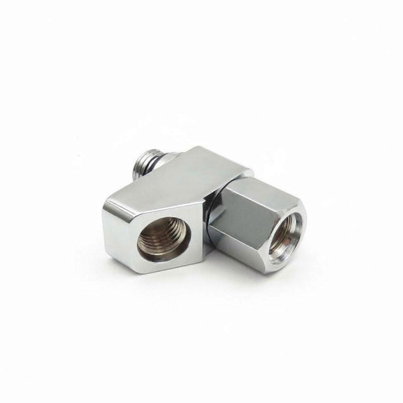 HP 1 to 2 Adapter Precision Threads Diving High Pressure Splitter Small Size