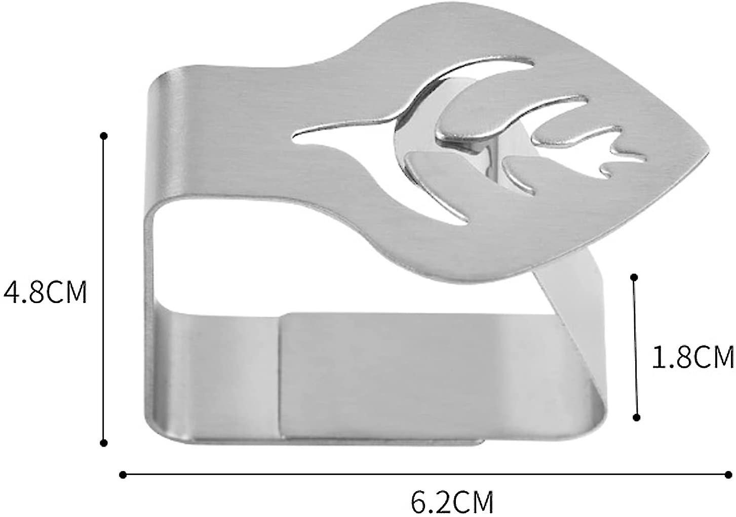 8 Pieces Tablecloth Clips Stainless Steel Tablecloth Clips Adjustable