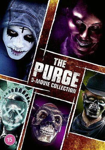 The Purge 5-movie Collection DVD (2021) Ethan Hawke DeMonaco (DIR) cert 15 5 - Region 2