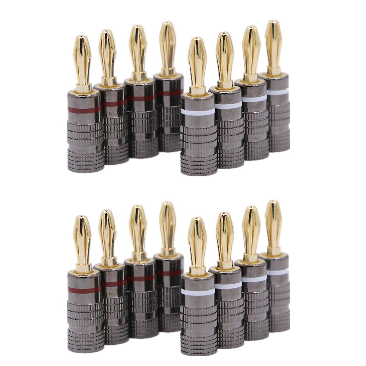 INF Styk bananowy platerowany 4mm 16-pak