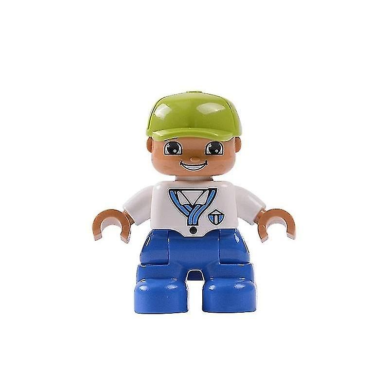 Boy Slide Fence Ladder Swing Window Figures Flower Building Blocks Accessories