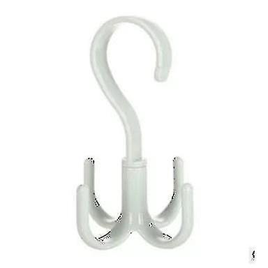 Swivel 4 claw Multi purpose Scarf Hanger Belt Bag Storage Hook Coat Rack 4 claw