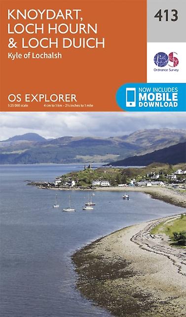 Knoydart Loch Hourn And Loch Duich by Ordnance Survey Paperback Book