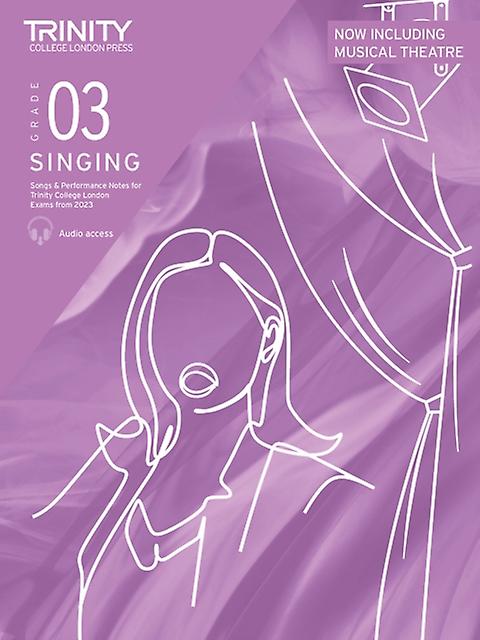 Trinity College London Singing Exam Pieces From 2023 Grade 3 by Trinity College London Paperback Book