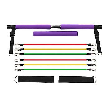 Portable Squat Bar Kit,3-section Bar,full Home Gym Equipment For Men & Women