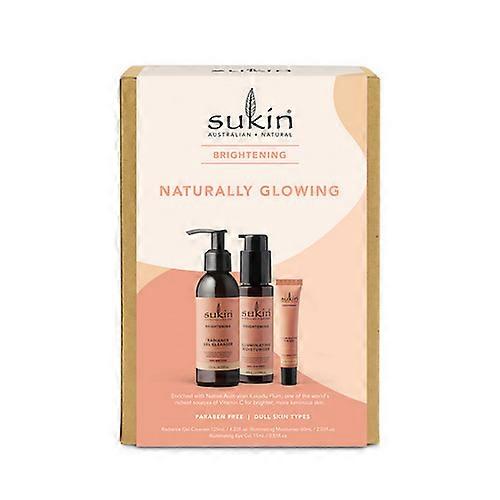 Sukin Naturally Glowing Gift Pack, 3 Count