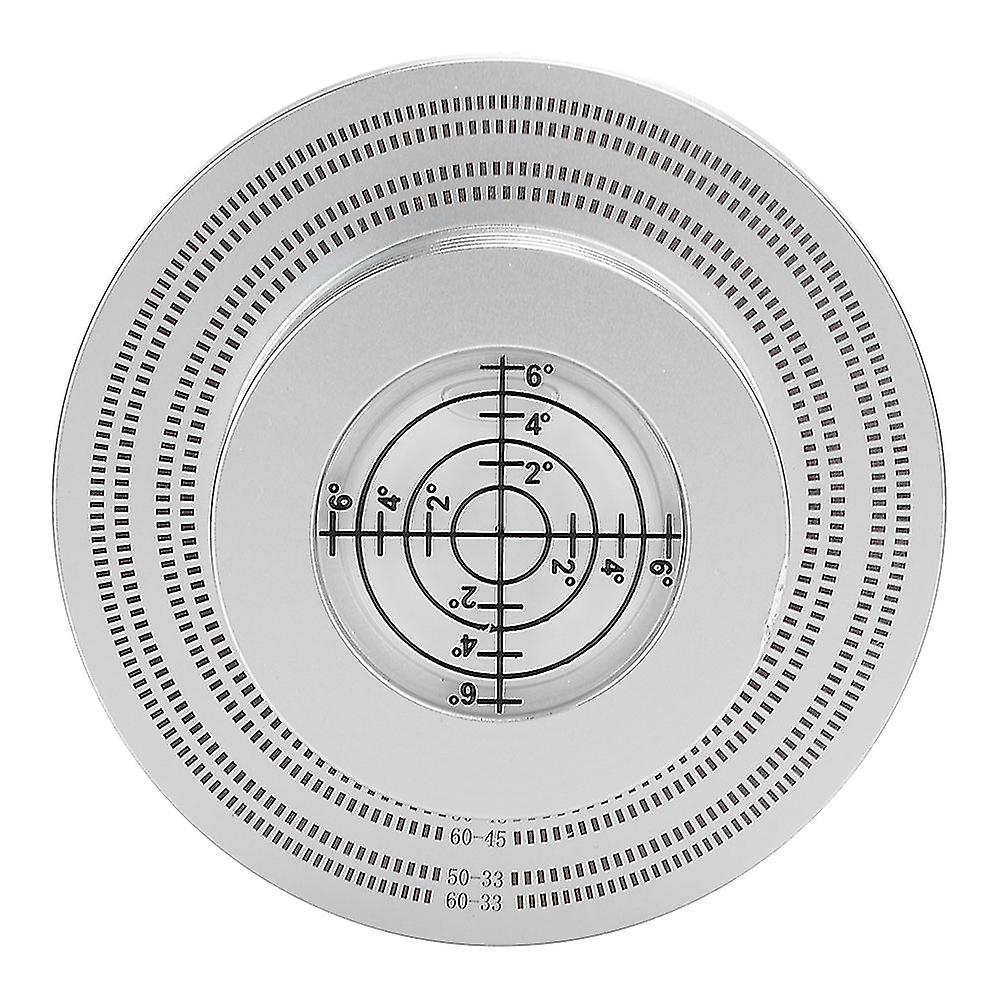 Vinyl Record Weight Stabilizer Turntable Clamp 80mm Silver