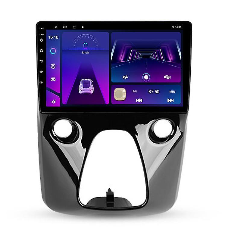 Wireless CarPlay Android Auto Radio for Peugeot 108 For Toyota Aygo B40 2014 - 2021 Car Multimedia