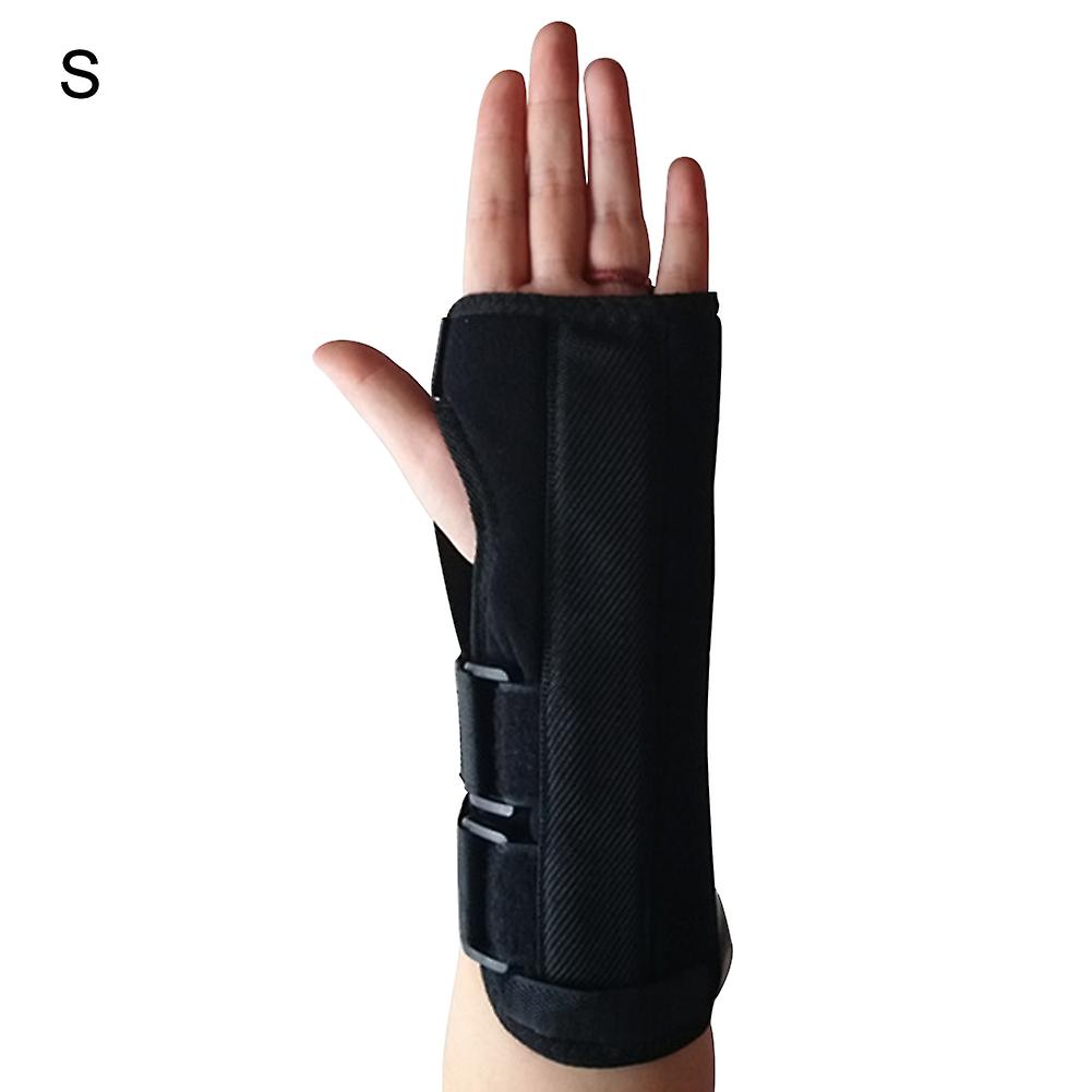 Adjustable Sprain Forearm Strap Wrist Pads Splints Band Carpal Tunnel Wrist Support Splint Wrist Protector Wristband Wrist Brace-left
