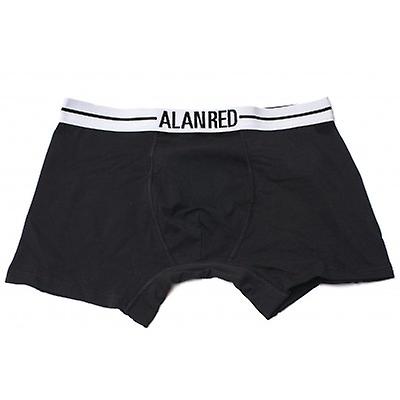 Alan Red Underwear Boxershort Lasting Black Two Pack
