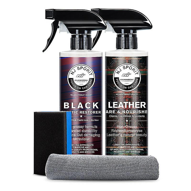 Car Ceramic Coating Spray Set Quick Nano Coat Polish Sealer Spray Wax
