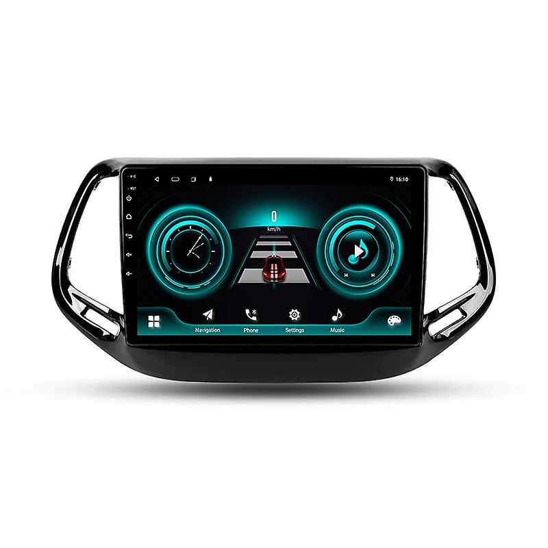 Carplay Car Radio For Jeep Compass 2 MP 2016 - 2018 Multimedia video Player Android Auto 4G GPS