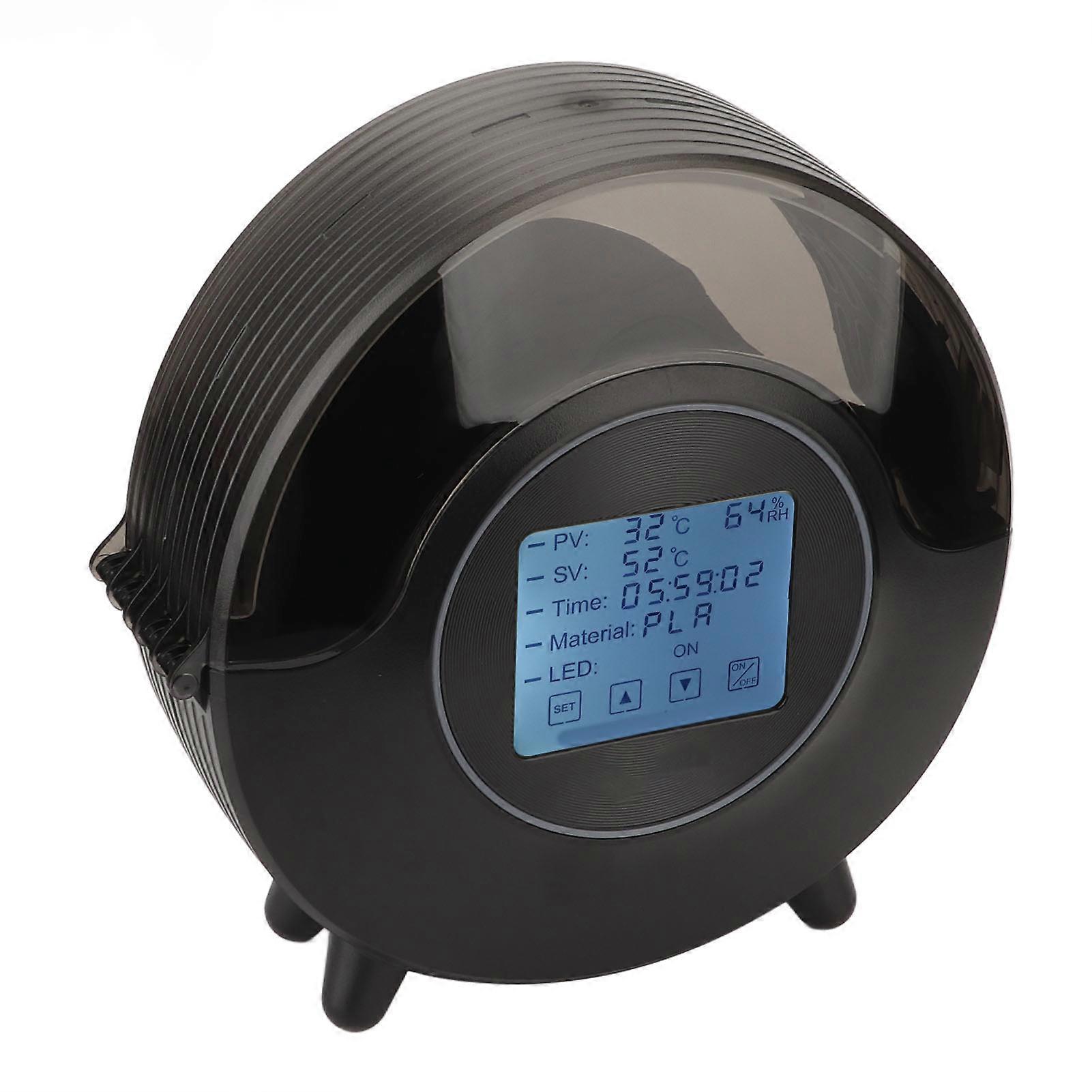 3D-Drucker-Filament-Trockner-Box mit Touchscreen 360° Heizung US-Stecker