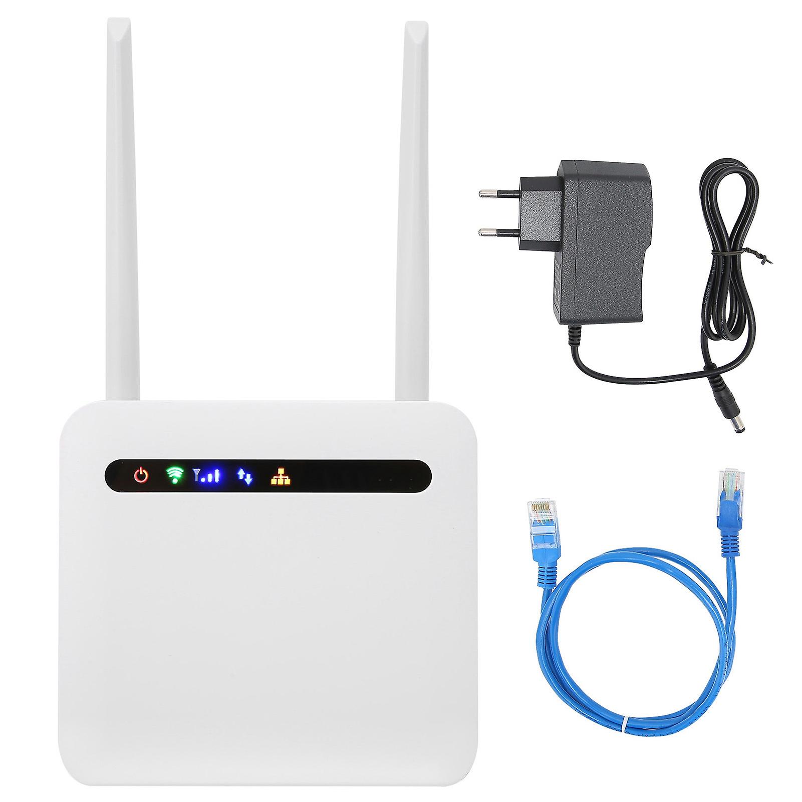 Schneller und zuverlässiger 4G LTE FDD/TDD Router mit universellem Netzteil