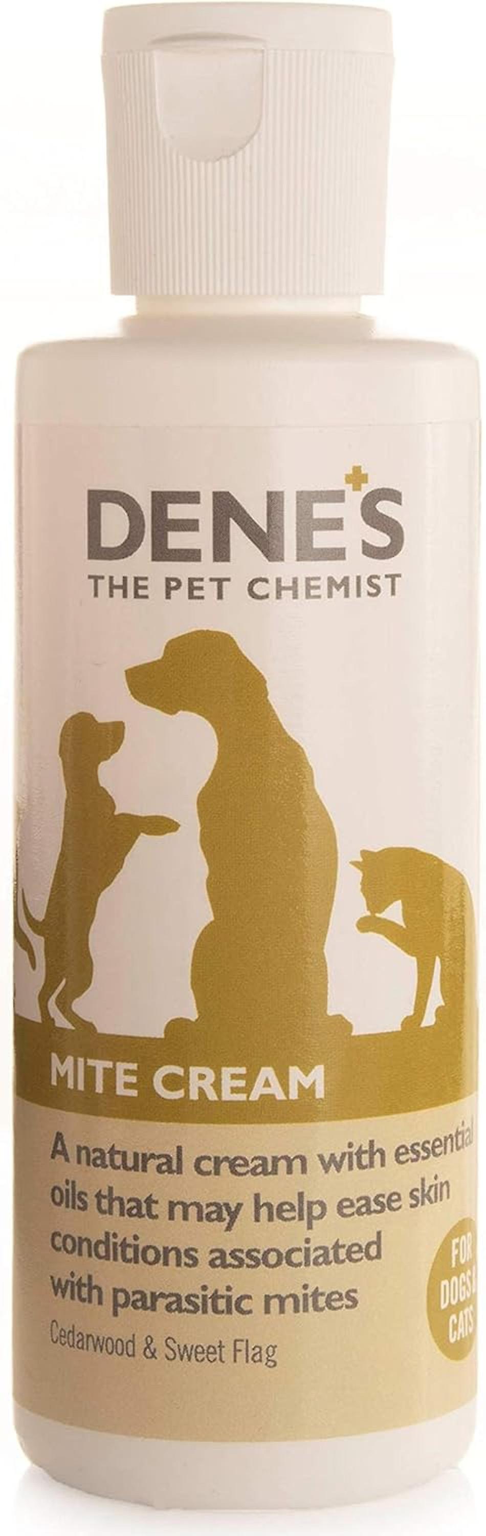 Denes Dog Cat Mite קרם קרם תרופה לעור 100 גרם