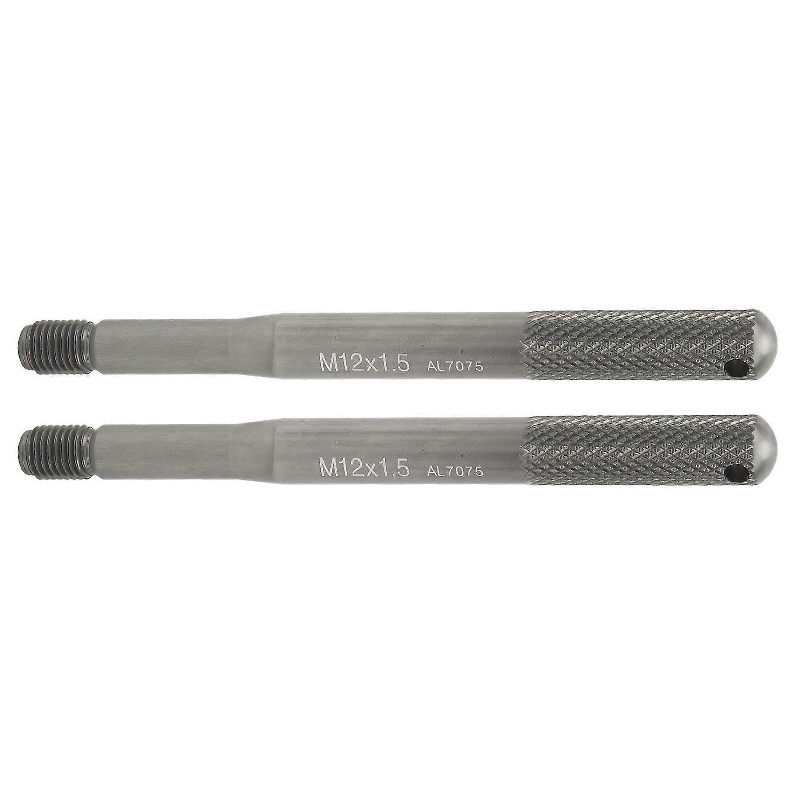 1Pair Wheel Alignment Pin High Hardness Wear Resistant Durable Rustproof Rim Stud Pilot Pin for Car M12x1.5