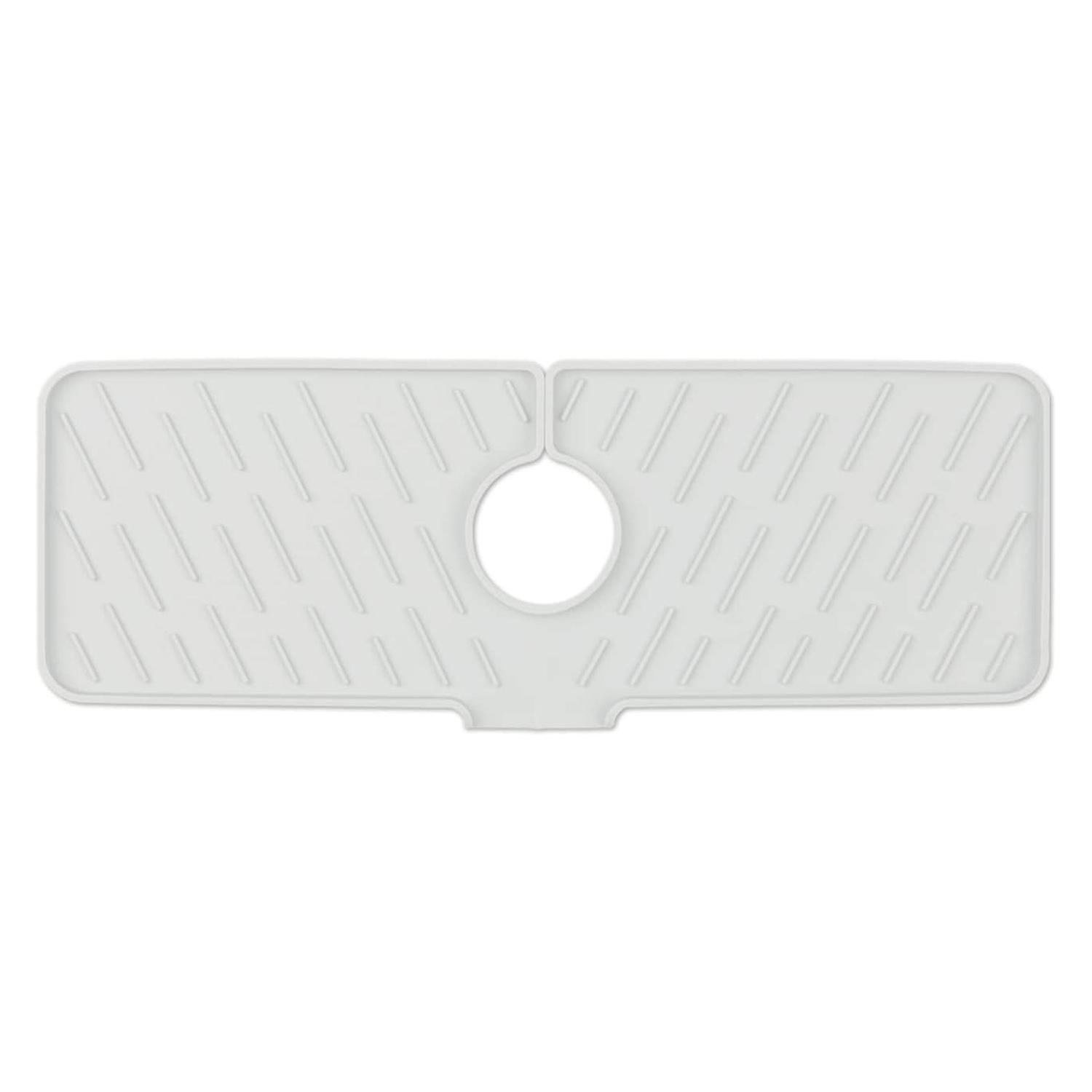 Faucet Drain Pad Foldable Splash-resistant Easy Drainage High Fence Prevent Spill Splash Guard