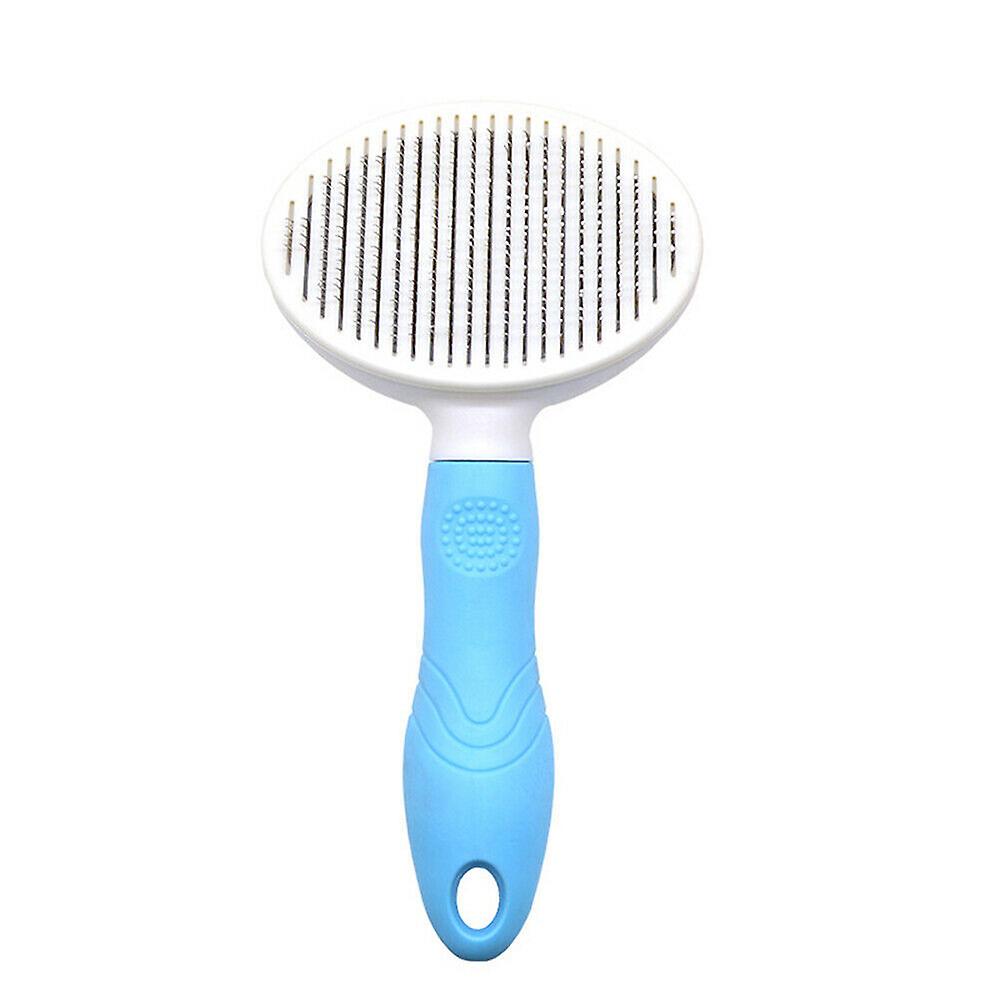 Blue fine needle comb for pets