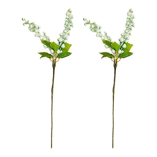 Fashion Artificial Berry Branch Realistic UV-resistant Reusable