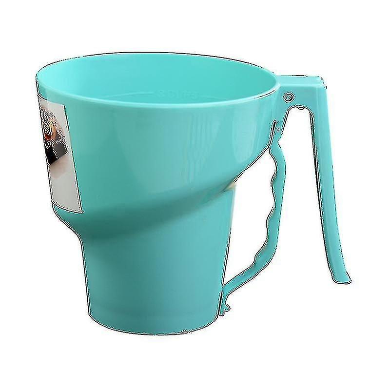Candy Color Handheld Semi-automatic Cup Flour Sieve
