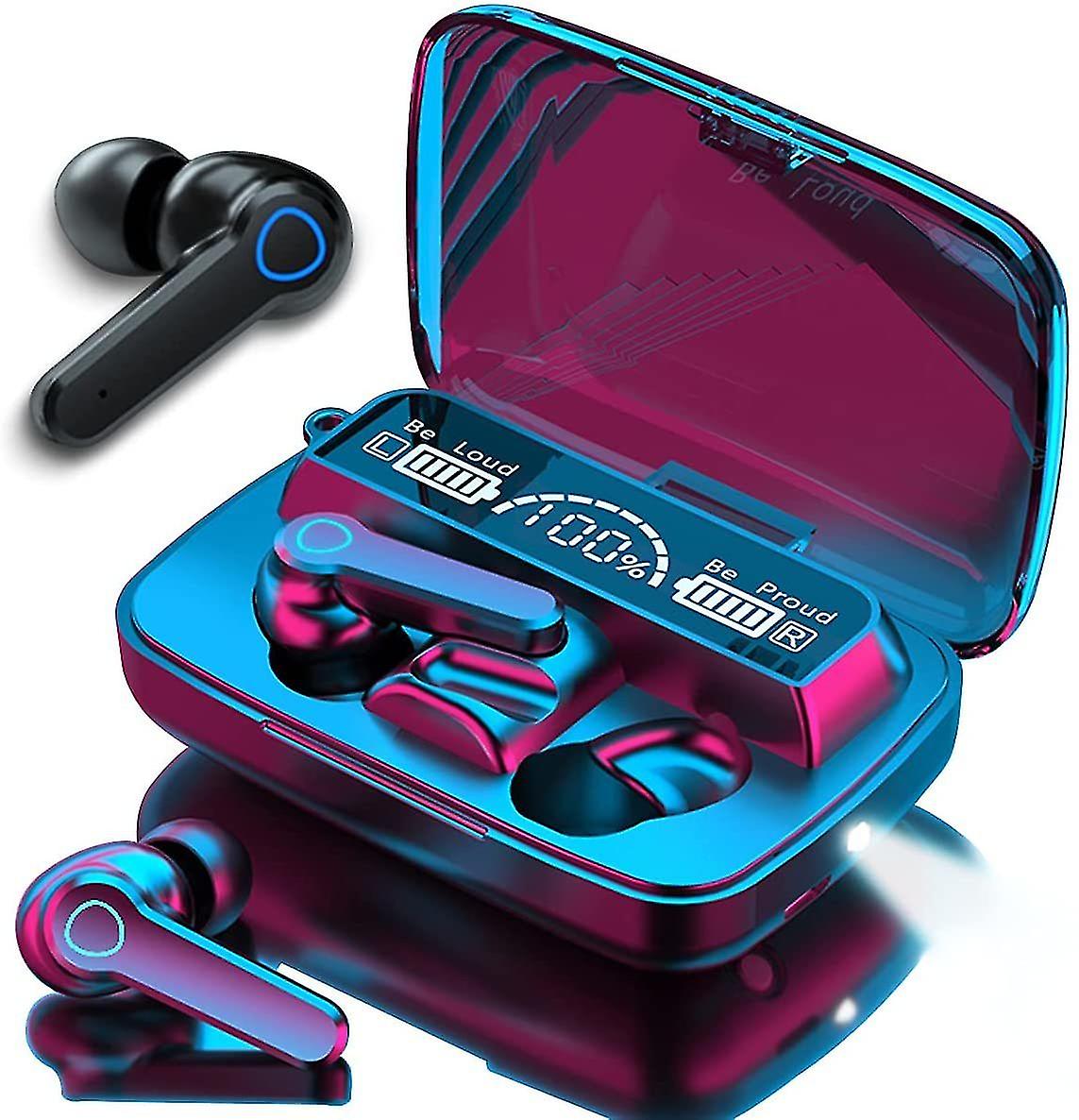 M19 TWS Wireless Bluetooth Earphones Touch Control Hands-free Earbud Waterproof