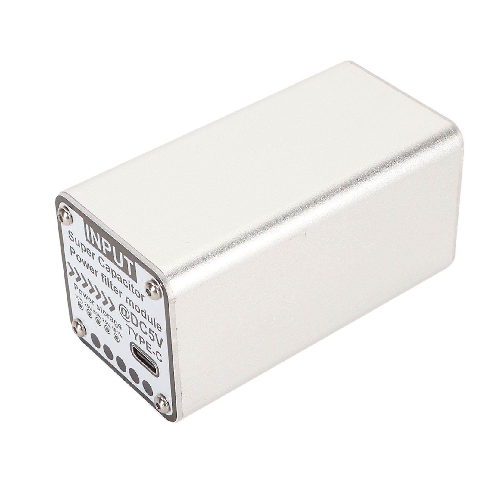 Typ C Leistungsfiltermodul im Aluminiumgehäuse für Raspberry Pi 5V