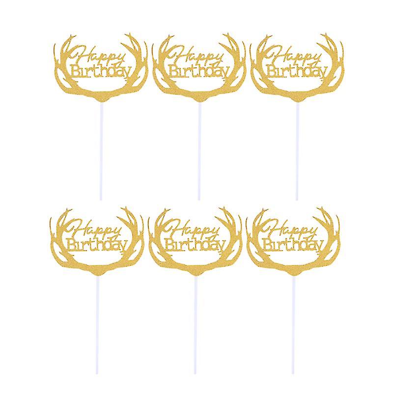 The New 10pcs Birthday Cake Toppers