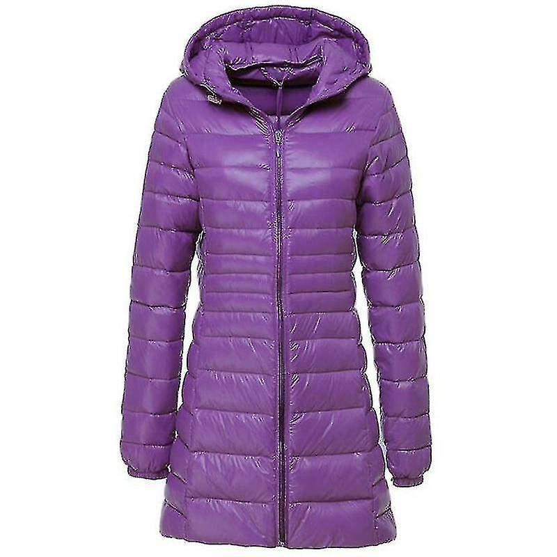 Winter- Padded Hooded, Duck Down, Long Jacket 50% OFF