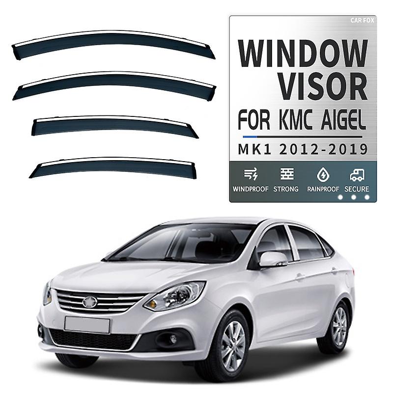 Weather Shields Window Rain Visors Car Accessories For KMC Aigel 2012-2019 Glass Deflectors 4Pcs
