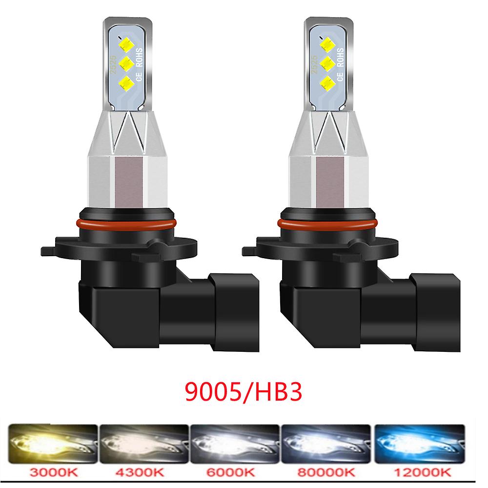 H7 LED H4 H1 H11 HB4 HB3 9005 9006 lamppu moottoripyörä ajovalot polttimot auto auto sumuvalot 20000lm nebbia csp 6000k 4300k sc