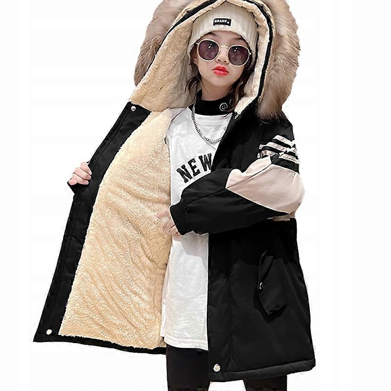 Girls' Jacket Winter Parka Warm Coat