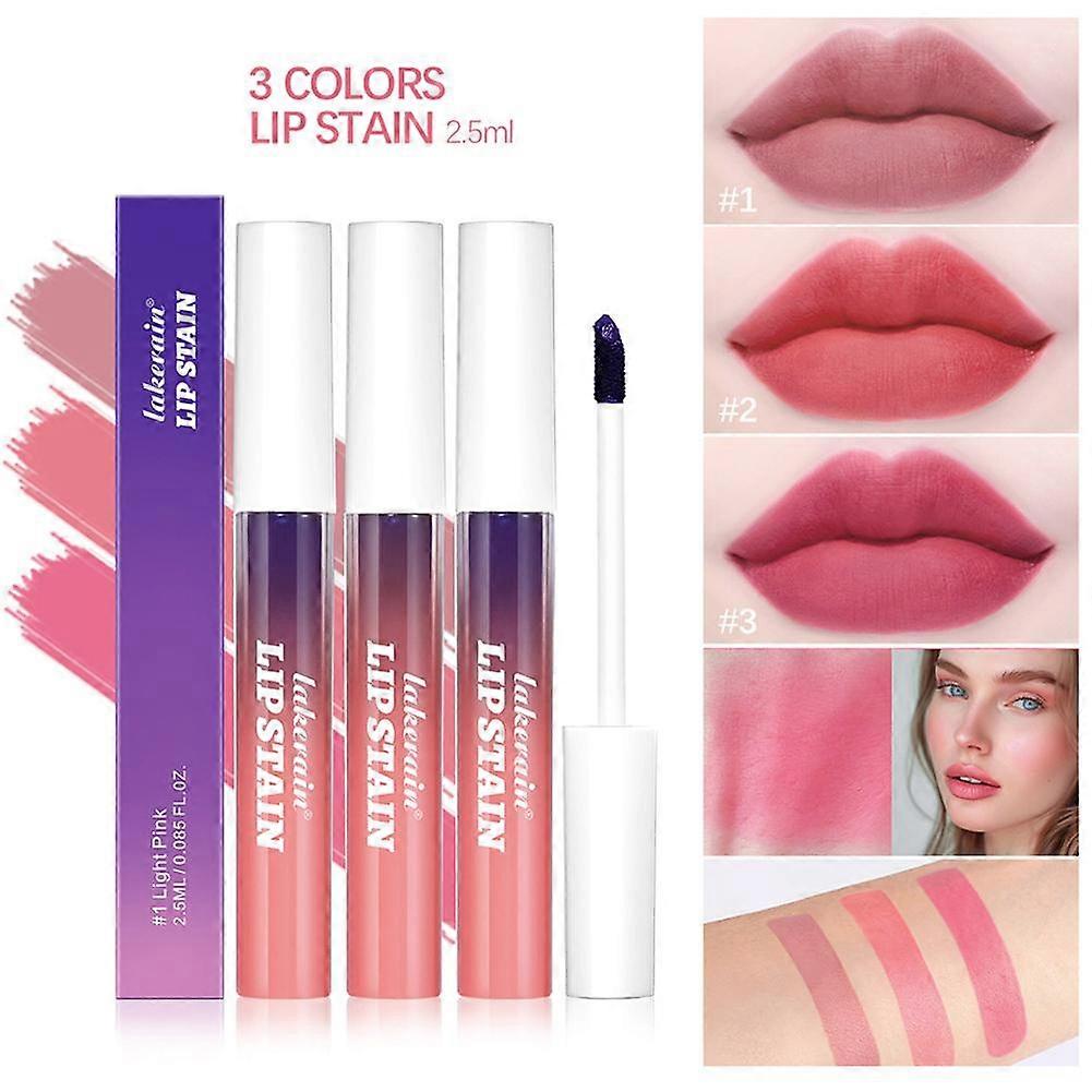 Tinte labial desprendible Acabado de brillo labial Color base Lápiz labial con color Peel-off