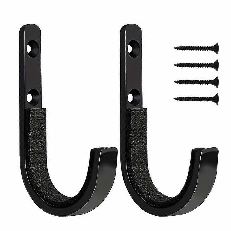 Heavy Duty Wall Mounted Rack Storage with Hooks for Guns and Other Weapons - Horizontal Metal Wall Mount Hangers for Easy Access and Organization
