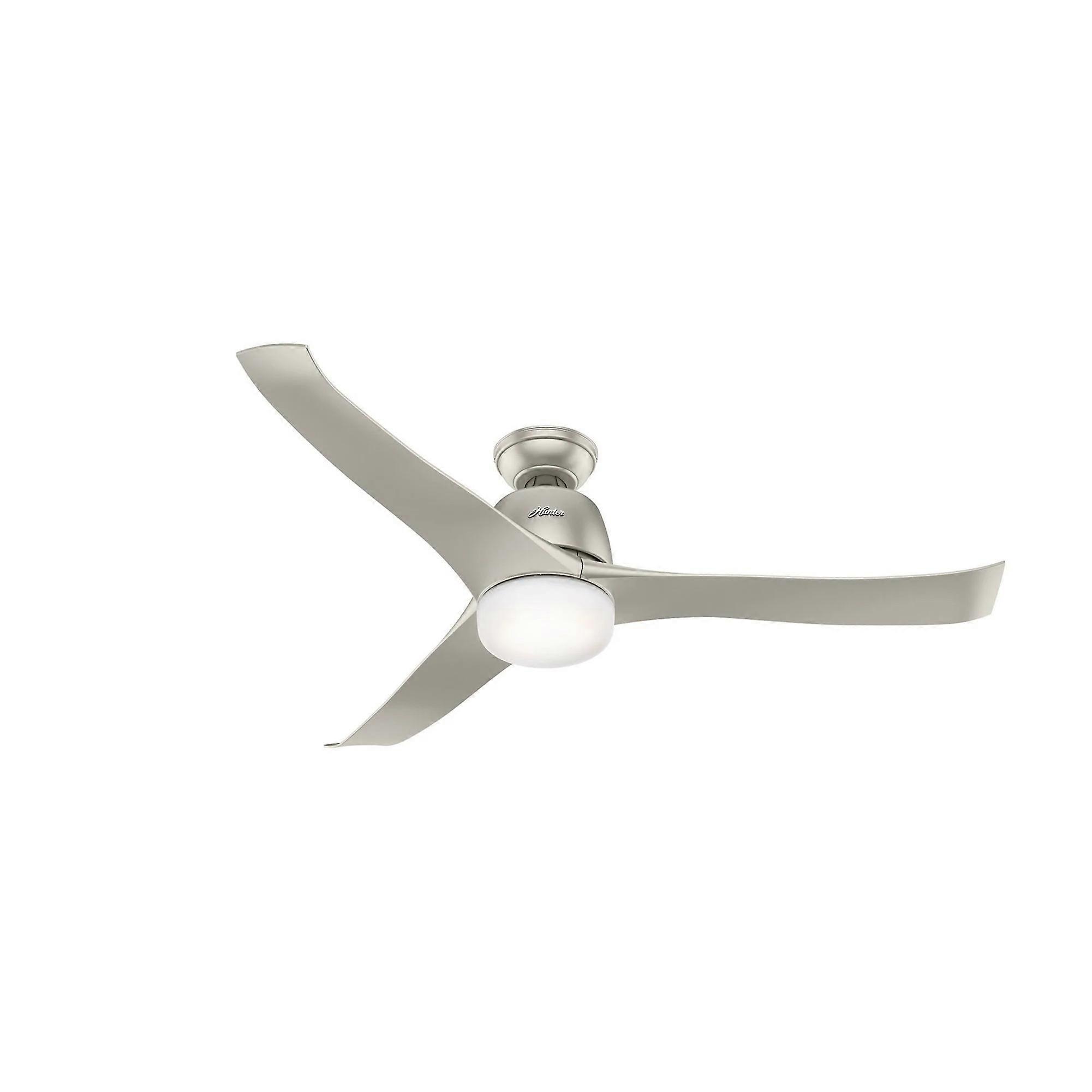 Ceiling fan Harmony Nickel with light & remote control