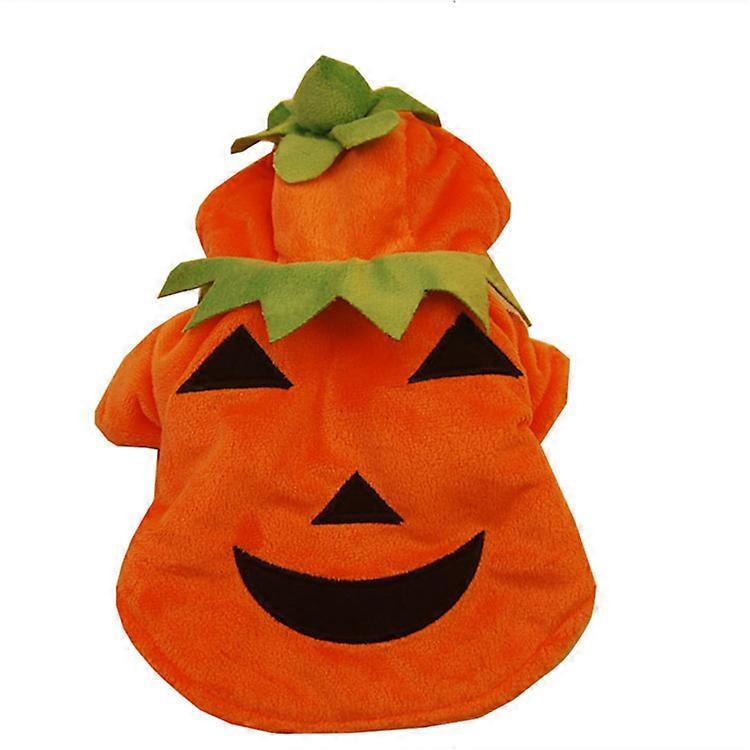 Dog Clothes Halloween Pumpkin Costume