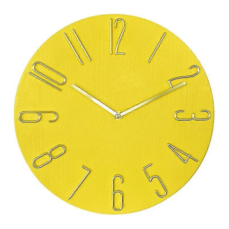 Excellent Wall Clock Low Power Consumption Modern Easy To