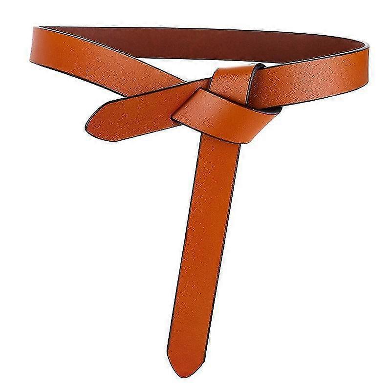 المرأة أحزمة معقود حزام بسيط كل مباراة مشبك خالية من الجلد حزام جلد البقر الزخرفية ختم الخصر للباس