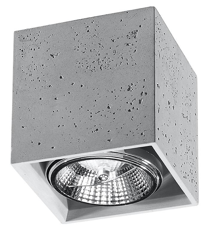 Sollux VALDE SL.0646 Surface Mounted Downlights Flush Light Grey GU10