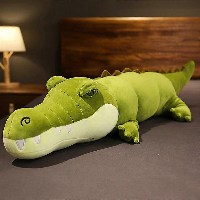 Fsw 80-150cm Stuffed Animal Real Life Alligator Plush Toy Simulation Crocodile Dolls Kawaii Ceative Pillow For Children Xmas Gifts