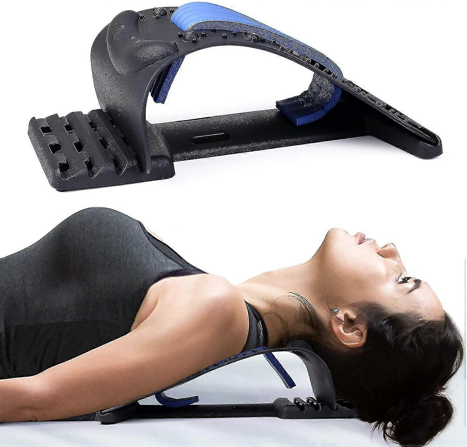 Neck Stretcher For Neck Pain Relief, Upper Back And Shoulder Relaxer For And Spine Alignment, Traction Device