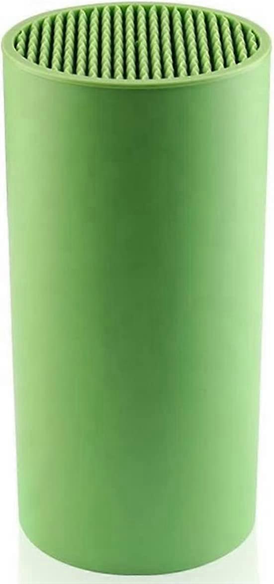 Porte-couteaux universel pour un rangement sûr et peu encombrant des couteaux, conception unique de la fenteVert (sans couteaux)