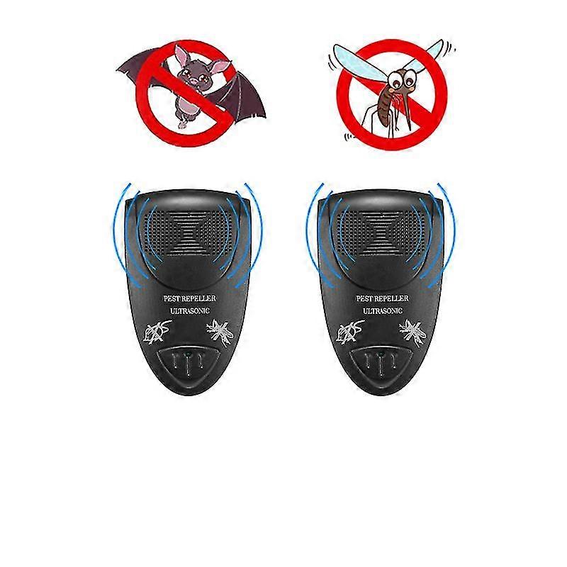 2pcs Ultrasonic Bat Repellent Pack Of Get Rid Of Bats In 72 Hours