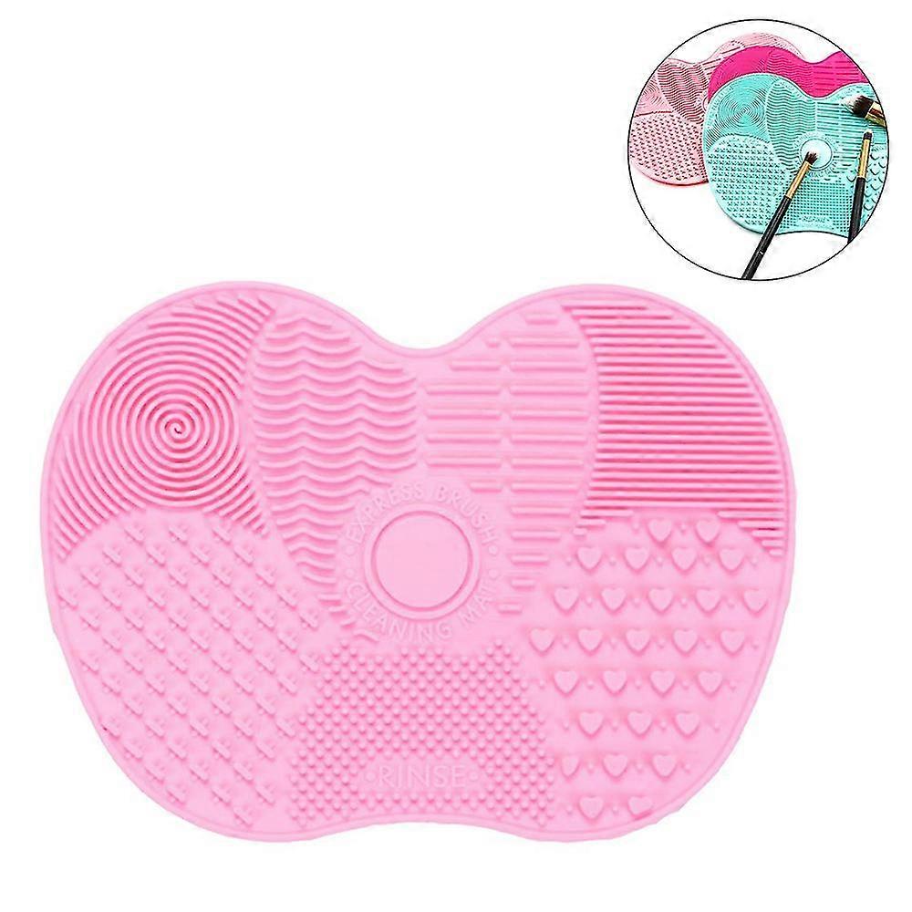 makeup brush cleaner silicone scrubbing pad brush cleaning tool